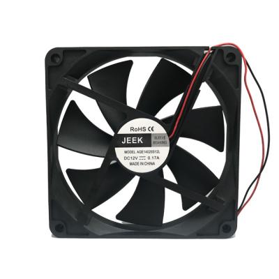 China Hard Drive 5 Inch 140x140x25mm 12V Brushless Server Fan 140mm for sale