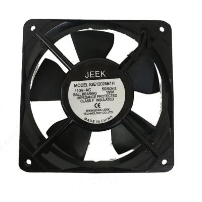 China Case fan or other purpose 12025 120mm ac 220v computer fan 120x120x25mm volume box axial duct fans for sale