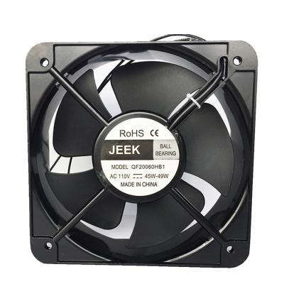 China Hotel JEEK 110v/220v/380v 200*200*60mm AC 200mm AC Axial Fan for sale