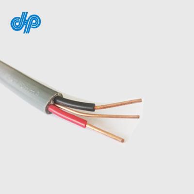 China BS6004 Twin and Ground Underground ECC Flat Cable 1.5mm2 2.5mm2 4mm2 6mm2 10mm2 16mm2 TPS for sale