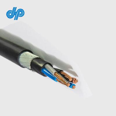 China Underground 0.6/1KV Four Cores Copper XLPE Insulation PVC Sheath CV SWA Cable for sale