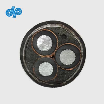 China YJLV23 Aluminum PE 3x120mm2 6/10KV Sheath Medium Voltage Power Cable for sale