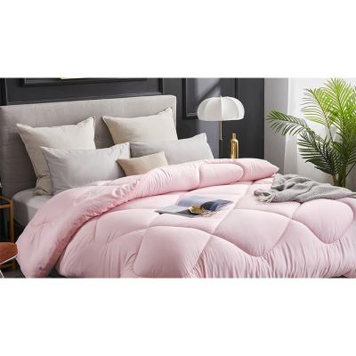 China Home 100% Polyester Quilted Fluffy Comforter Sets Duvet Filling Luxury Comforter for sale