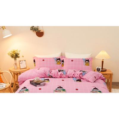 China 100% Polyester Microfiber Kids Bedding Set Cartoon Character Anti-Static Bedding Set For Children for sale