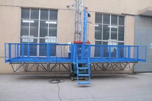 China Three - phase Double mast climbing work platform with 250m working height for sale