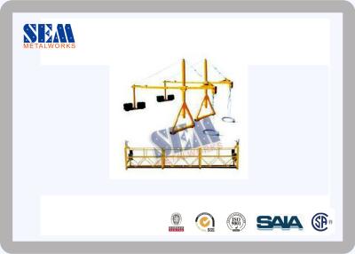 China ZLP630 Steel Swing Stage Scaffolding With Suspended Platform For Construction for sale