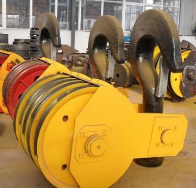 China Heavy Forged Industrial Lifting Crane Hook Assembly , 20 Ton for sale