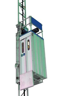 China Rack / Pinion Industrial Elevators CH500 Single Car 500kg High Capacity for sale