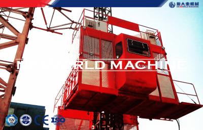 China VFFF Speed single / double cage hoist Customized passenger and material hoist for sale