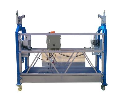 China Aluminum Suspended Working Platform 50Hz 3 Phase ZLP500 With 2 Aluminum Alloy Platform for sale