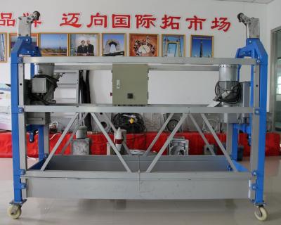 China Pin Aluminum Suspended Working Platform Hanging Scaffold for 500kg 800kg 1000kg for sale