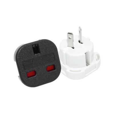 China ABS Express Us Australia Eu China Rotatable America Power Adapter AUS 6A250V Black Travel Charging Electric Plug Plug for sale