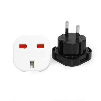 China CE European Socket Plug ABS 16A 250V ABS Earth Power Plug Electrical Connector for sale