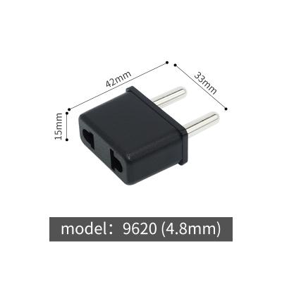 China 2021 New Model 4.8mm ABS Plug 16A German European Travel Mobile Phone Charging Converter for sale