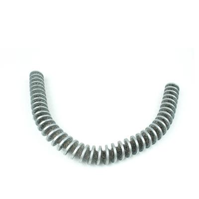 China Wear-resisting Best Price Clean Wear-Resisting Stainless Wire Spring Strip Brush For Steel Door for sale