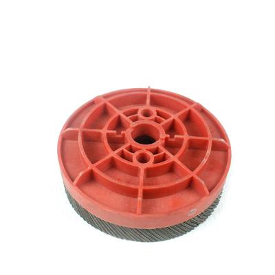 China Wear-resisting Factory Direct Sales Wheel Vertical Aluminium Black Red Blue Abrasive Flap Disc for sale