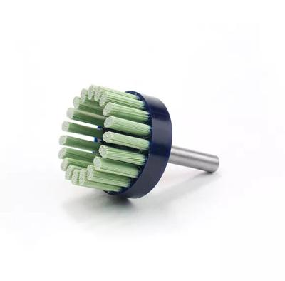 China Wear-resisting Durable and Wear-resisting Ceramic Fiber Polishing Brush Round brush disc for sale