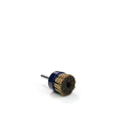 China Wear-resisting Made In China Latest Technology Polishing Copper Brass Wire Disc Brush for sale