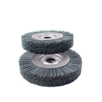 China Wear-resisting Custom high quality clean polishing rust removal silicon carbide abrasive wire bowl brush for sale