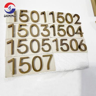 China Elegant Styles SHINING Stainless Steel Marquee Letter Sign factory direct sales,high quality guarantee Custom Decorative for sale