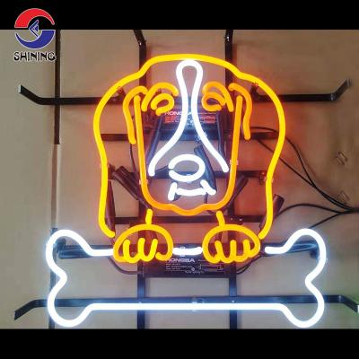 China Long Term Work SHINING Customized Neon Tube Sign Glass Vintage Bar Neon Sign Glass Bar Indoor Outdoor Neon Lights Decoration Sign for sale