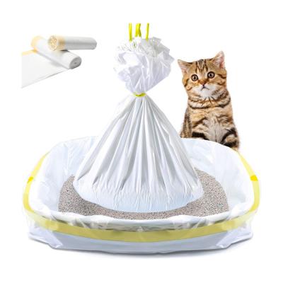 China 7 Count Manufacturer Custom Biodegradable Trash Rolls Sustainable Eco Friendly Pet Cat Litter Bags Waste Poop Bag for Dogs and Cats for sale