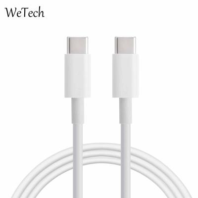 China Dual Type C USB Fast Charging Pure Copper Cable Fast Phone Laptops Carry 3A 65w 100w Mobile Phone i15 Charging QC Cable Type C Phone Cable For PH for sale