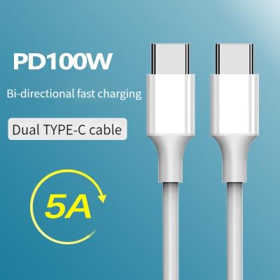 China Phone\Laptops USB-C to USB-C 1M/2M Fast Charging Cable with Dual PD Type-C to Male Type-C to Sync USB Cable Male Charging Ties Data Cables for sale