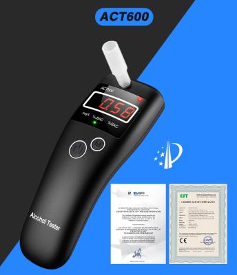 China New Arrival Professional Portable 2022 Grade Accuracy LED Display Alcohol Tester Alcohol Breathalyzer 20 Test Records Be Stocked for sale