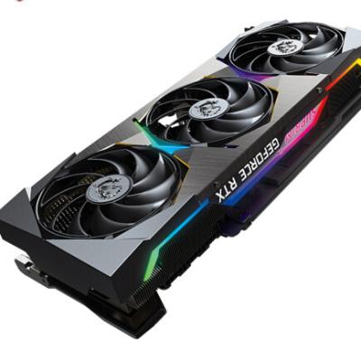 China Workstation Wholesale Supplier Design 3080ti 12GB Professional Modeling Stock Graphics Cards for sale