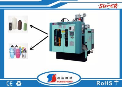 China 4 Cavity Single Layer HDPE Blowing Machine , HDPE Bottle Making Machine for sale