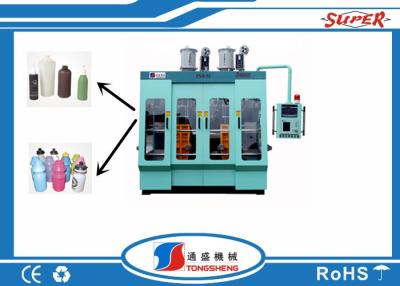 China Parison Controller PP Automatic Blow Moulding Machine With Three Layer 2 Cavity 1 Little for sale