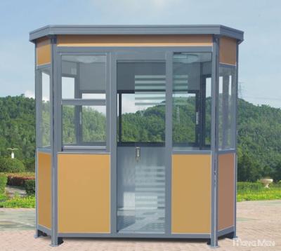 China High-strength Aluminum Alloy Security Guard Booths ，Portable Guard Shack for sale