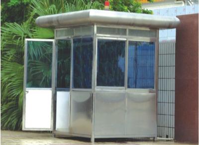 China Custom Portable Stainless Steel Security Guard Booths , Sentry Box for sale