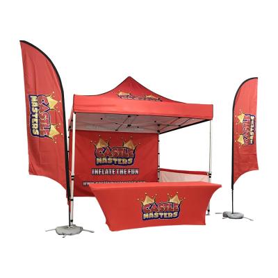 China Advertising Display JARMOO 2020 Commercial Insurance Custom Printing Aluminum Pop Up Tent Trade Show Marquee for sale