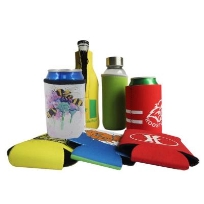 China High Quality Insulated 330ml 12oz Sublimation Cooler 375ml Neoprene Box Cheap Cooler Can Cooler Sublimation for sale