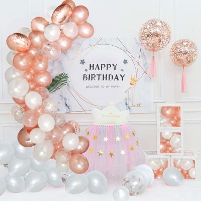 China Toy Gift Chain Toy Balloon Gift Set Adult Graduation Birthday Party Wedding Stage Atmosphere Balloons for sale