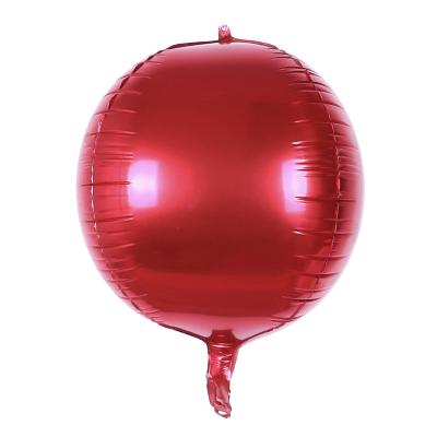 China Gift Toy New 4D Ball Movie Balloon Gift Aluminum Toy 18