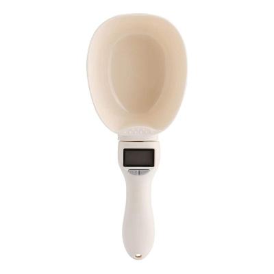 China Precise Digital Dog Food Measuring Cup Scale Partial Cleaning Scoop With LCD Display for sale