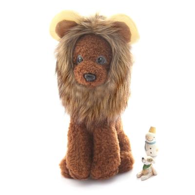 China High Quality Viable Hot Sales Plush Lion Headgear Apply To Pet For Family for sale