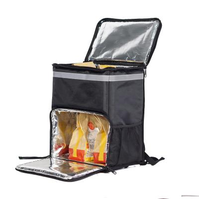 China Insulated Fast Food Delivery Bag With Good Thermal Performance Backpack Cooler Supply Bag for sale