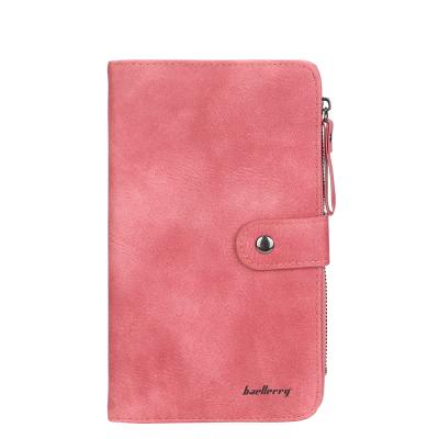 China Famous Priced Good Ladies Lady Colored Leather Women Wallet Brand Cell Phone Waterproof Bags for sale