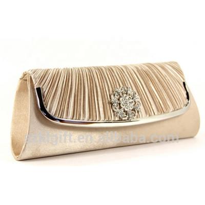 China Even Party Crystal Clutch Rhinestone Ladies Evening Clutch Flower Pattern Bags for sale