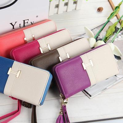 China Fashion Ladies Peers Hand Bag Set Genuine Leather Wallets for sale