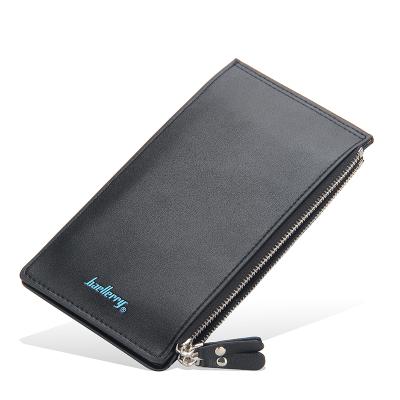 China 2021 fashion manufacture men's slim card holder wallet for men for sale