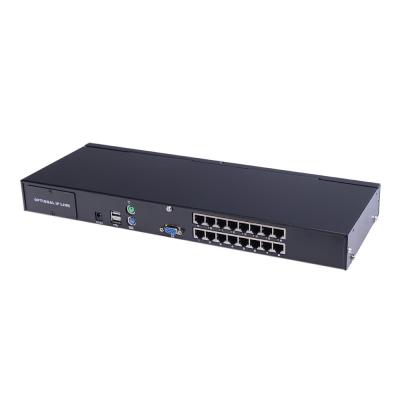 China Factory Manufacture Various 16 Ports Rack Mountable KVM Switch In RJ45 Interface KS-3116 for sale