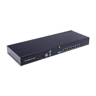 China Hotsale Transmission 60m Including Eight Port Rack-mountable Dongle 8 KVM Switch For Computer Management 432 x 155 x 44 mm for sale