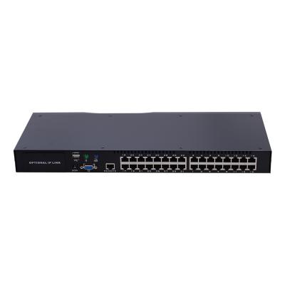 China Keep IP RJ-45 CAT5 Inline Optional Support KVM Mountable Technology 32 Ports Switch 432 x 155 x 44 mm for sale