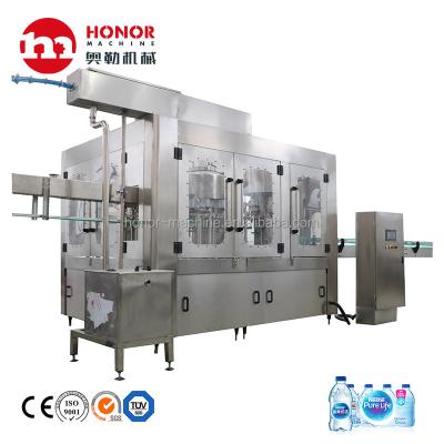 China High Quality Automatic Plastic Bottled Rotary Type Clean Water Mineral Water Filling Food Machine for sale