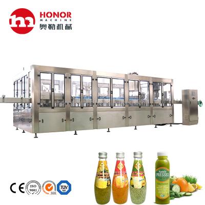 China Food Fruit Juice Filling Machine / Milk / Lactobacillus Filling Machine for sale